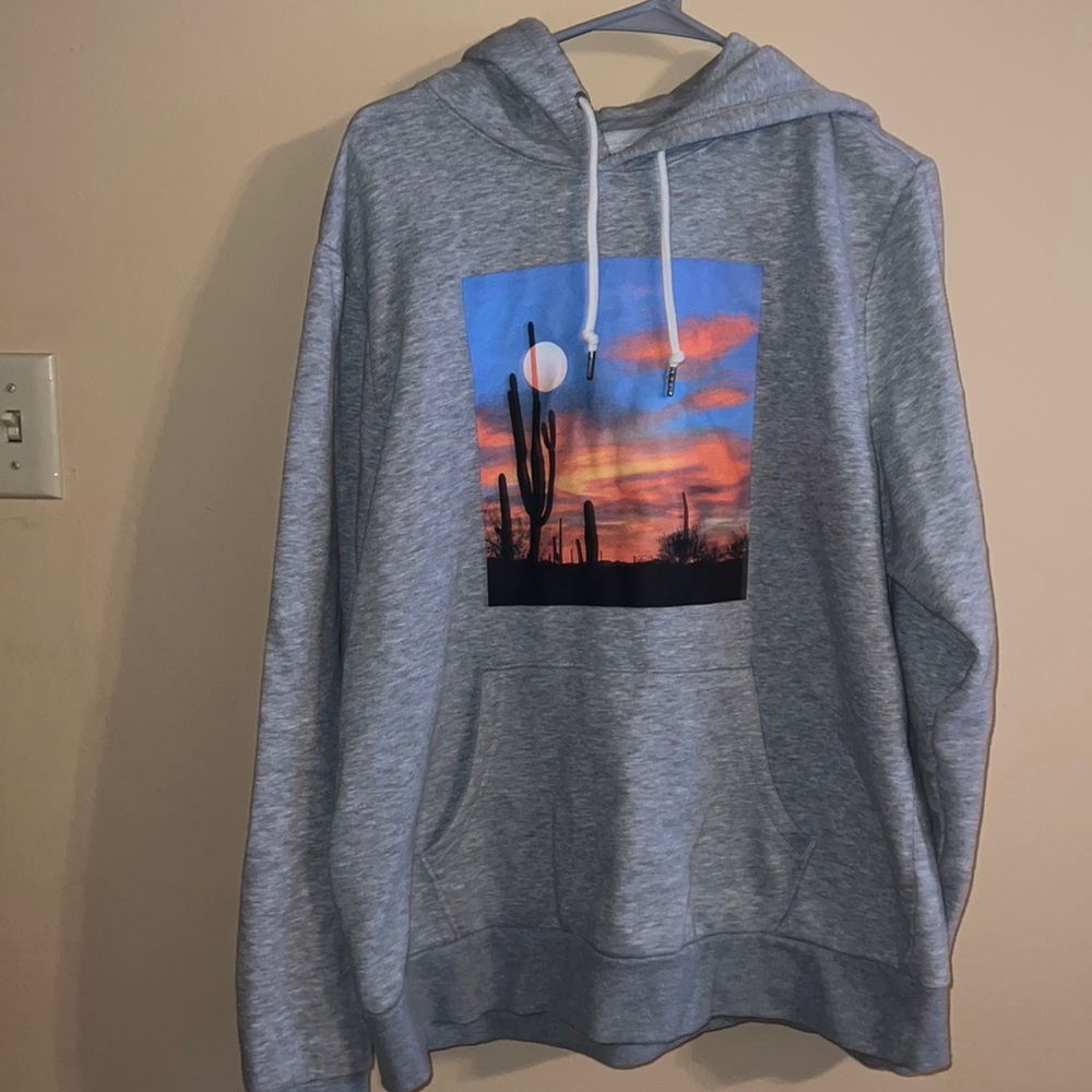 Dessert scene  graphic hoodie